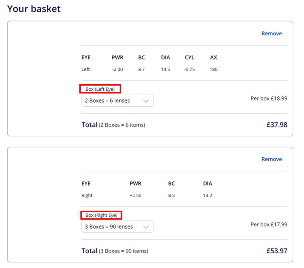 イギリス旅行中のコンタクトレンズの買い方