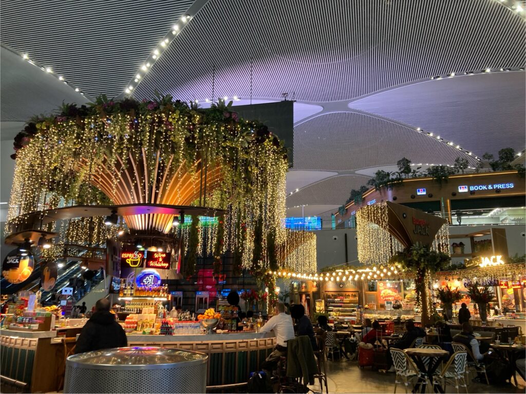 イスタンブール空港のビジネスクラス専用ラウンジ Turkish Airlines Business Lounge