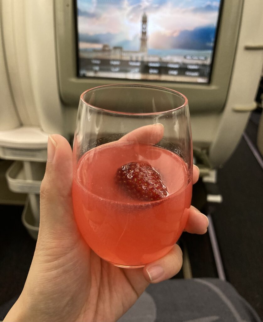 ターキッシュエアライン イスタンブール-ナイロビ便のビジネスクラス