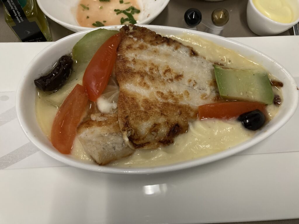 ターキッシュエアライン バルセロナ-イスタンブール便のビジネスクラス