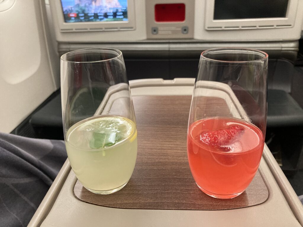 ターキッシュエアライン イスタンブール-羽田便のビジネスクラス