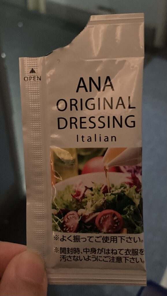 ANA 羽田-ミュンヘン便のエコノミークラス